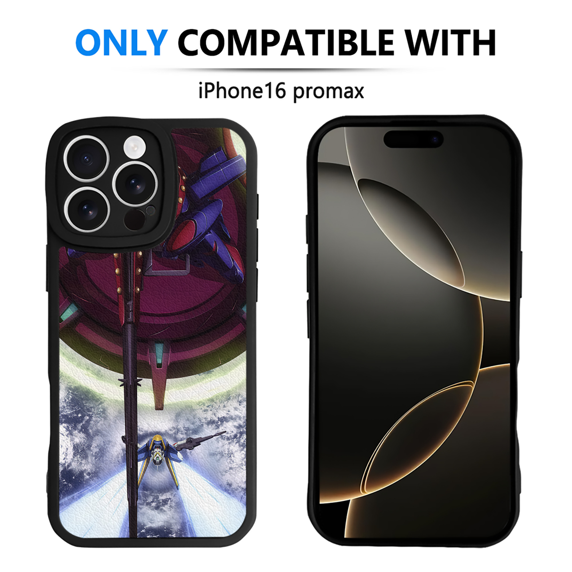 （画像用） 機動戦士ガンダム Mobile Suit Gundam 【iPhone 16シリーズ対応】シリコンスマホケース（レザー調） 材質：シリコン